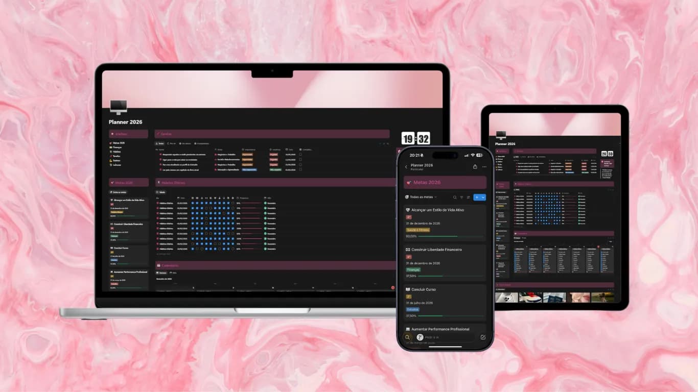 Planner 2026 Dashboard